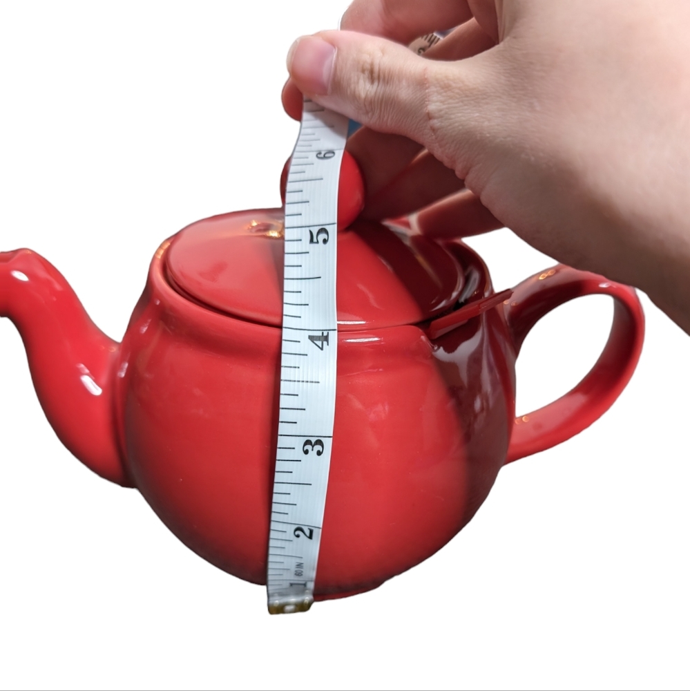 The Republic of Tea Scarlett Cha I'tsford Teapot with Lid and Infuser New In Box - Picture 15 of 15